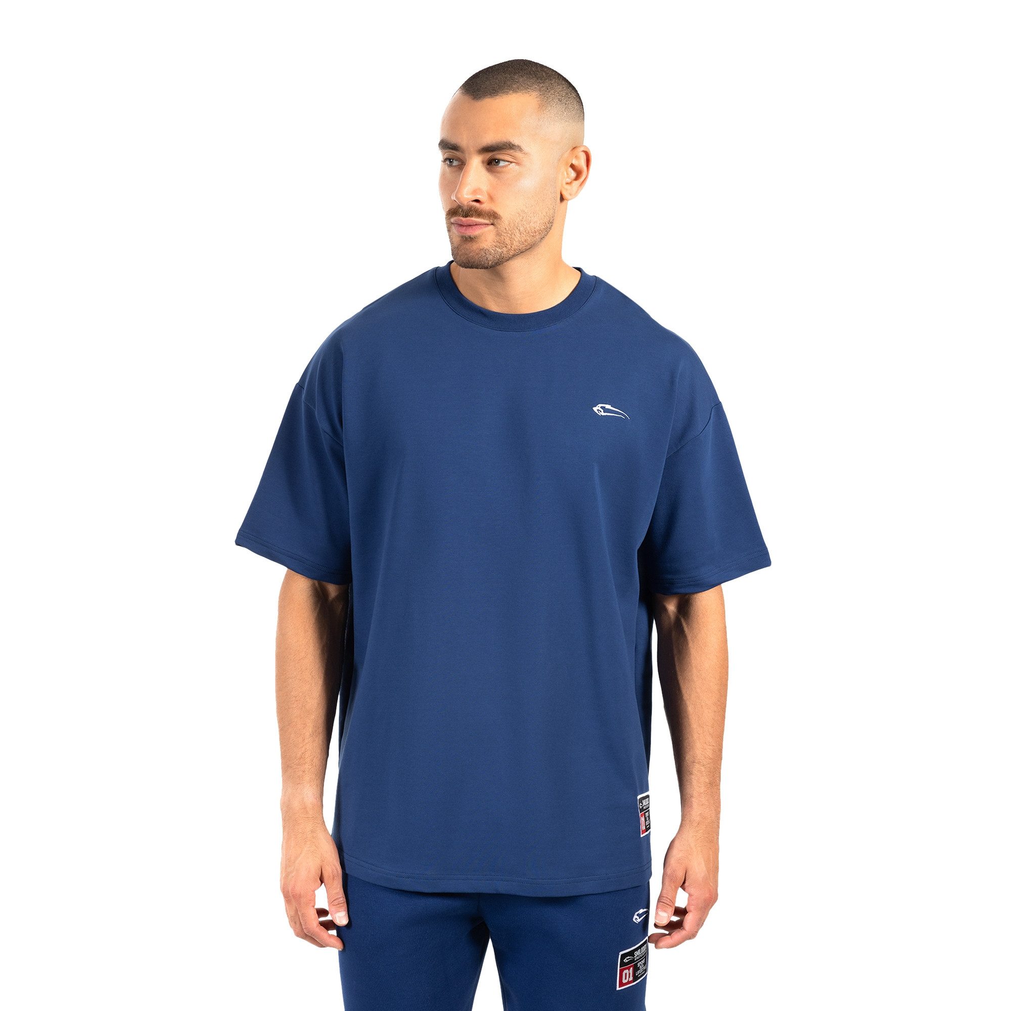 Smilodox T-Shirt Rayk, Locker geschnittenes Oversize Shirt mit auffälligem günstig online kaufen