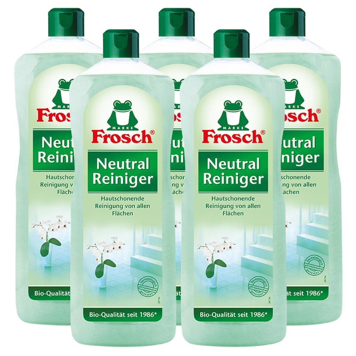 FROSCH 5x Frosch Liter Neutral Allzweckreiniger Reiniger1
