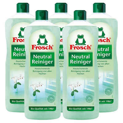 FROSCH 5x Frosch Neutral Reiniger1 Liter Allzweckreiniger