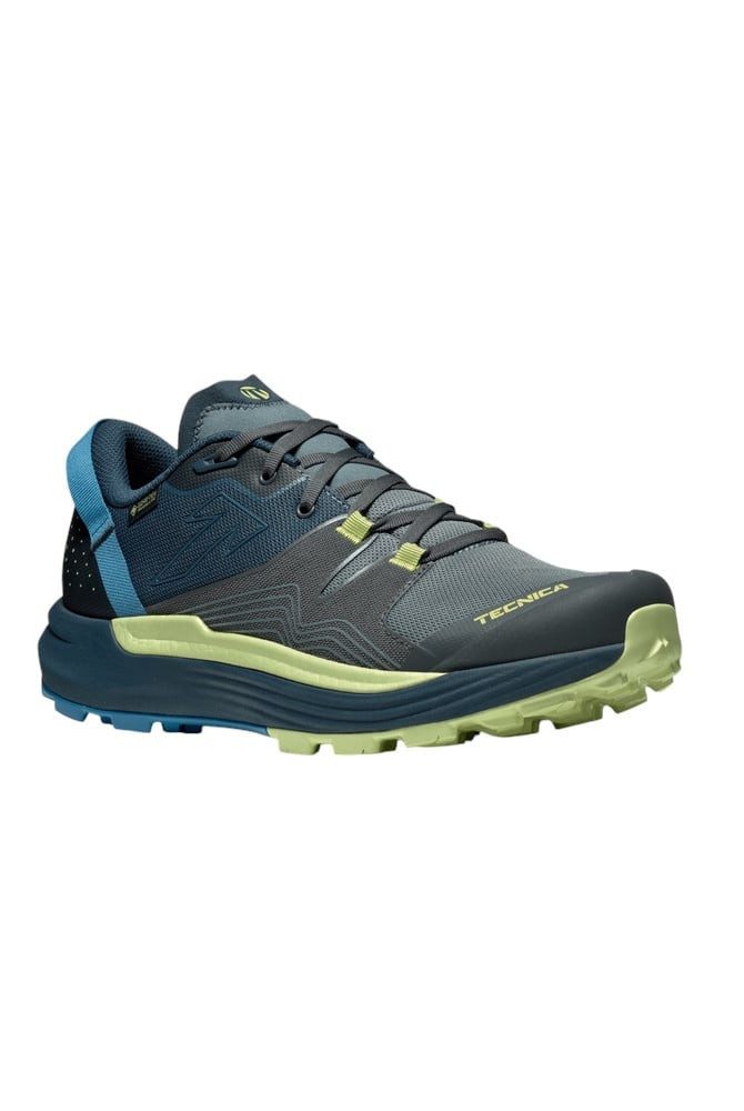TECNICA Spark Speed S GTX (Fast-Hiking, wasserdicht) blau/grün Herren Wanderschuh