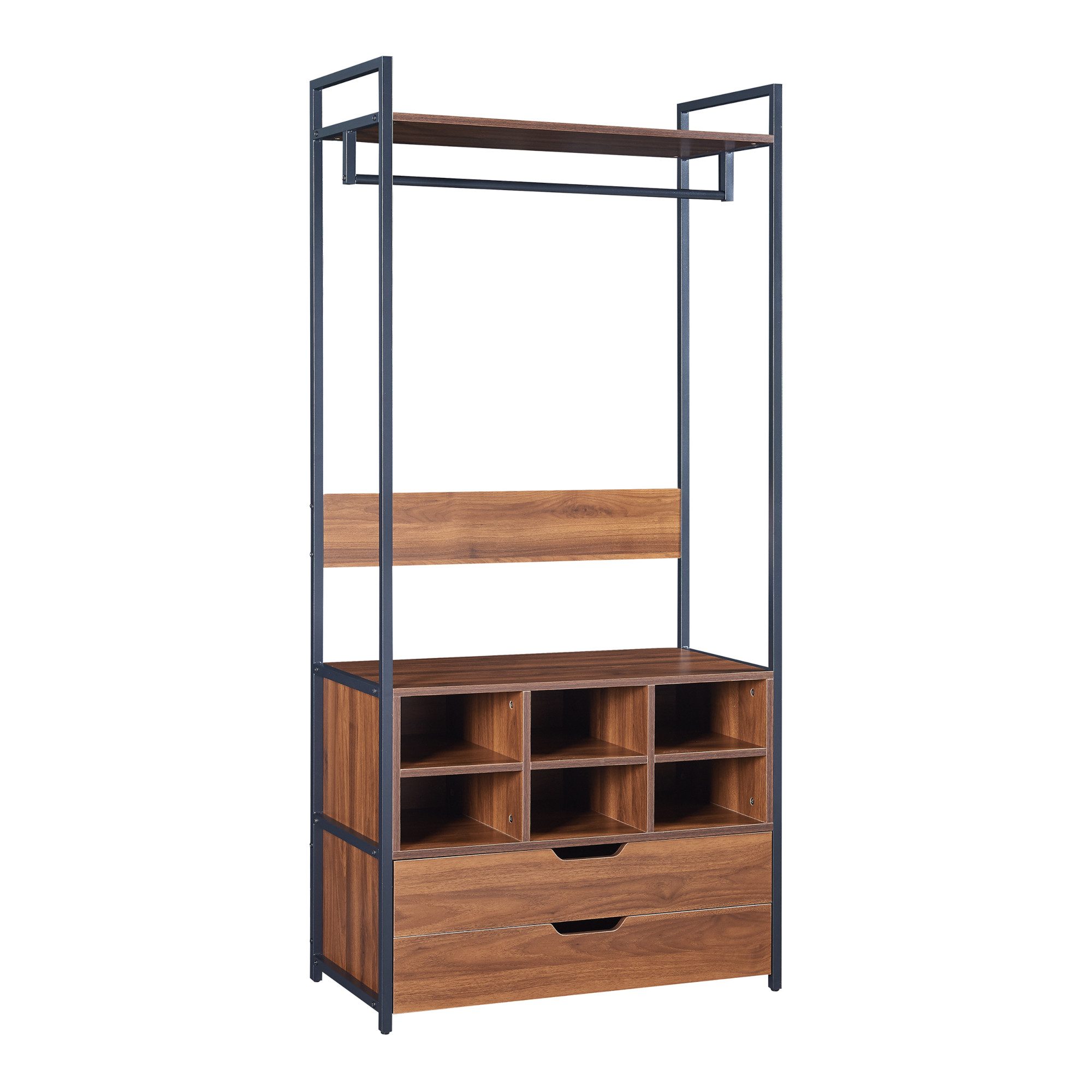 en.casa Garderobenständer, »Larem« 180 x 84 günstig online kaufen