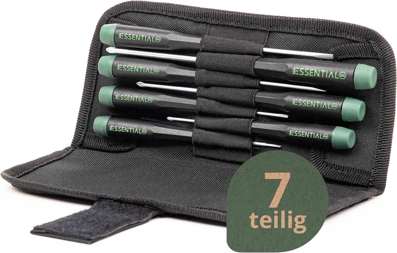Wiha Schraubendreher Essential (45896), Set 7-tlg. + Tasche