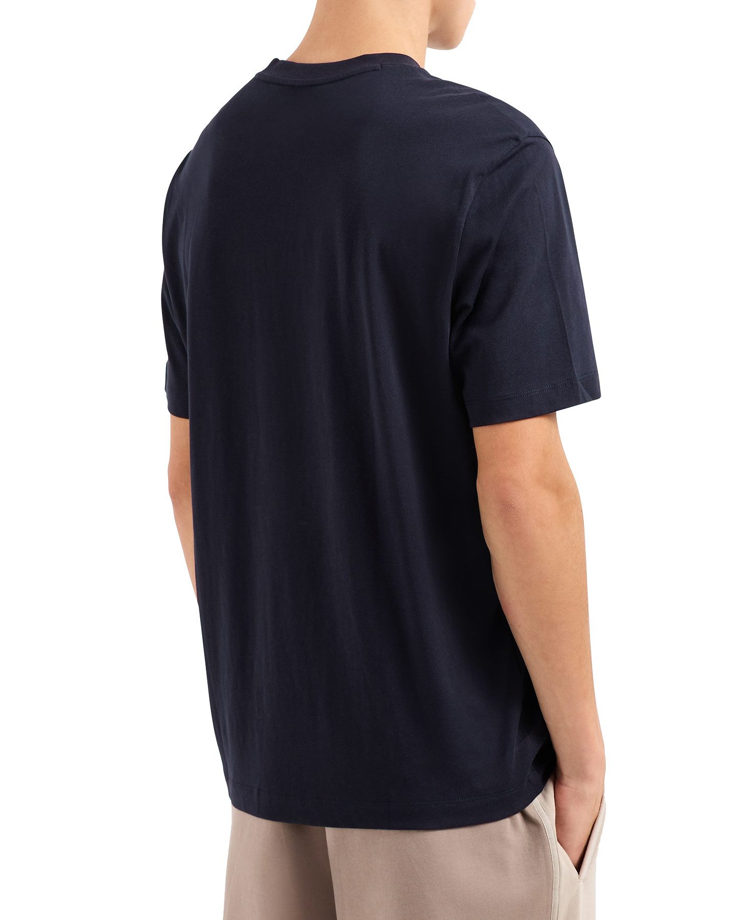 ARMANI EXCHANGE Rundhalsshirt Regular+ Fit Logo günstig online kaufen
