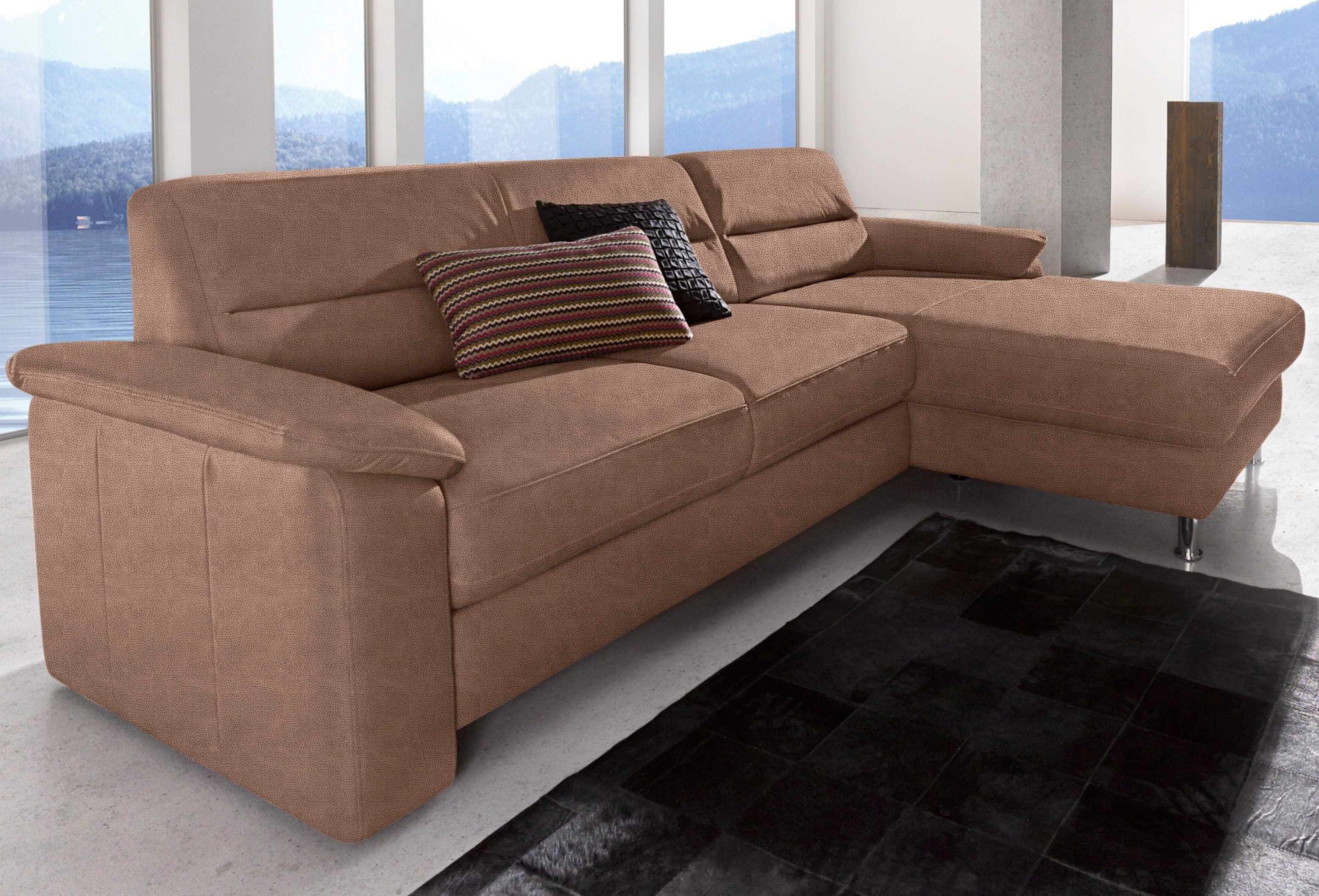 sit&more Ecksofa Ascara L-Form, inklusive Boxspring/Federkern-Polsterung, günstig online kaufen