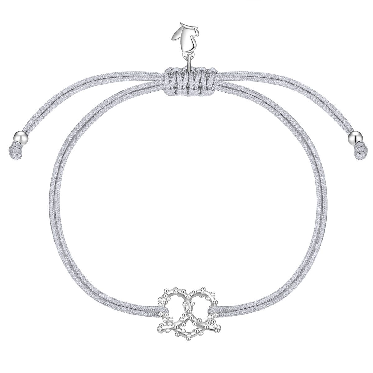 Glanzstücke München Armband Herz-Breze silber
