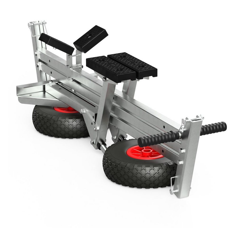 Thumbnail - SUPROD Transportwagen Slipwagen Bootswagen Handtrailer faltbar Luft, Ø 260 mm