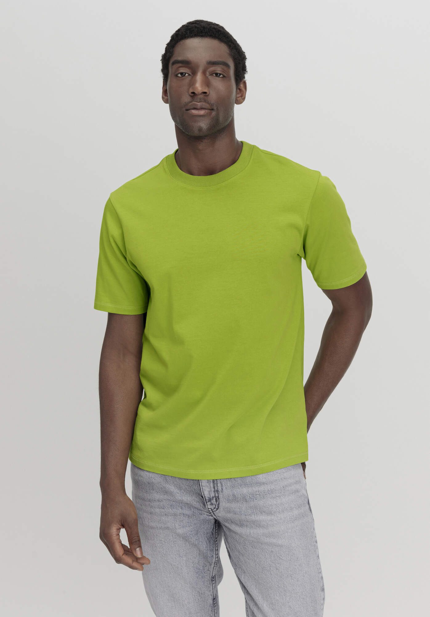 Hessnatur T-Shirt aus reiner Bio-Baumwolle (1-tlg) günstig online kaufen