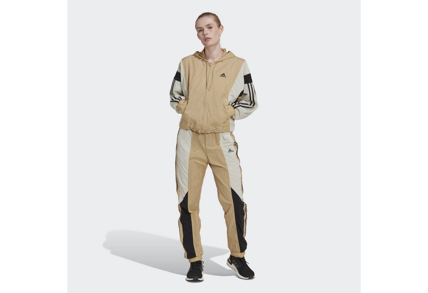 adidas Sportswear Trainingsanzug »GAMETIME TRAININGSANZUG« › beige  - Onlineshop OTTO