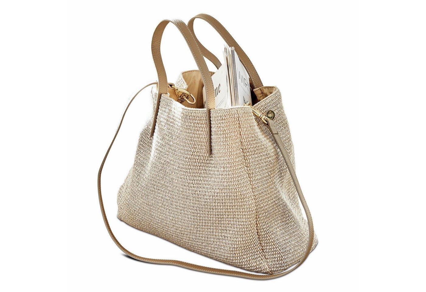 Mirabeau Handtasche Tasche Treffrin braun