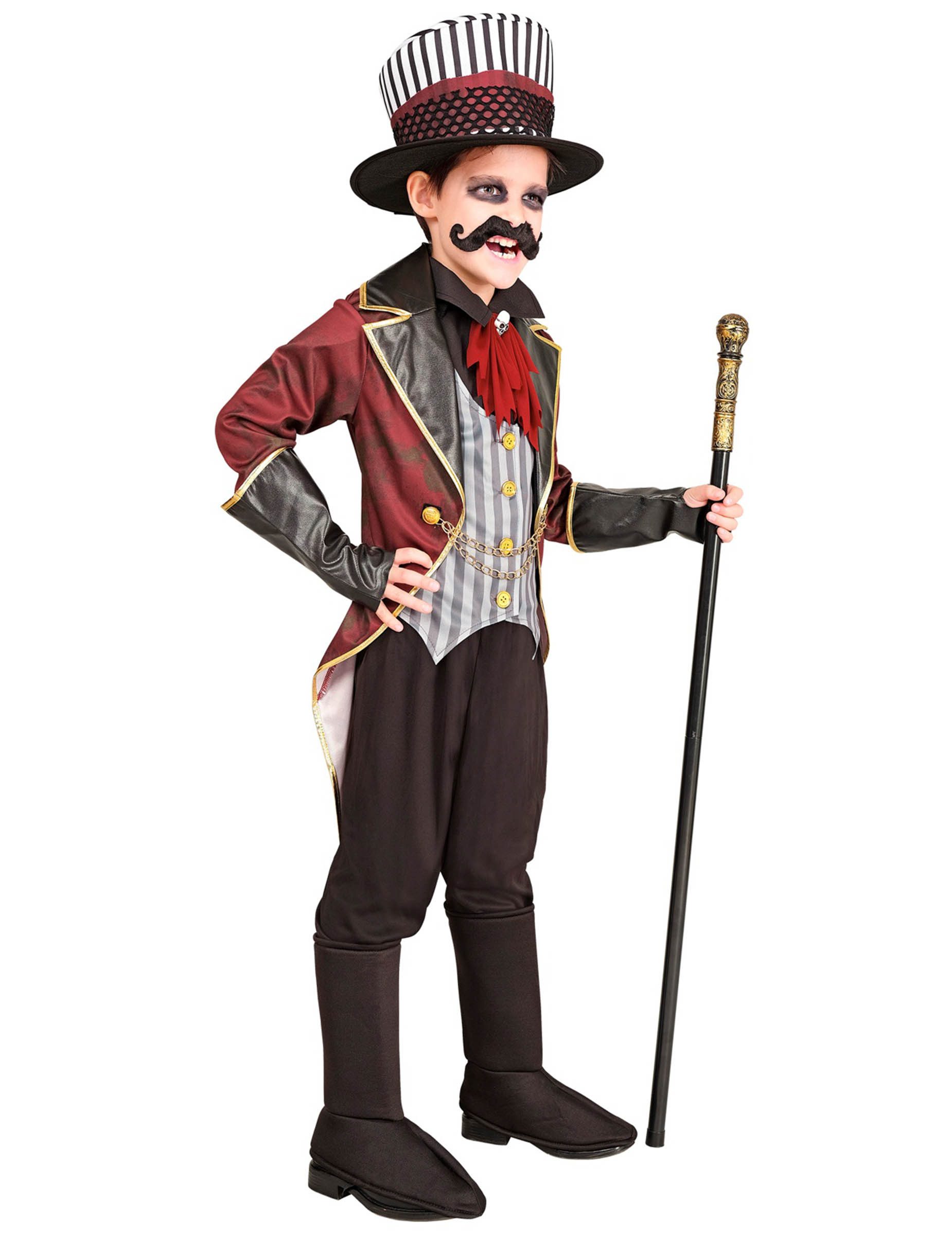 Widmann S.r.l. Kostüm Gruseliger Zirkusdirektor Kostüm für Kinder