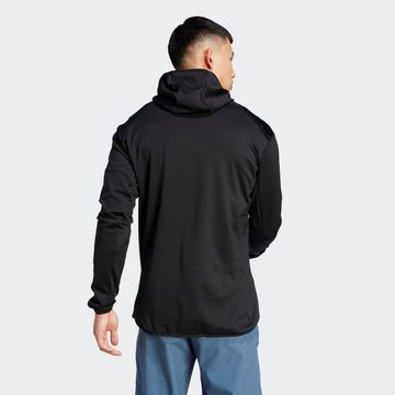 adidas TERREX Outdoorjacke TERREX XPERIOR LIGHT FLEECE HOODED