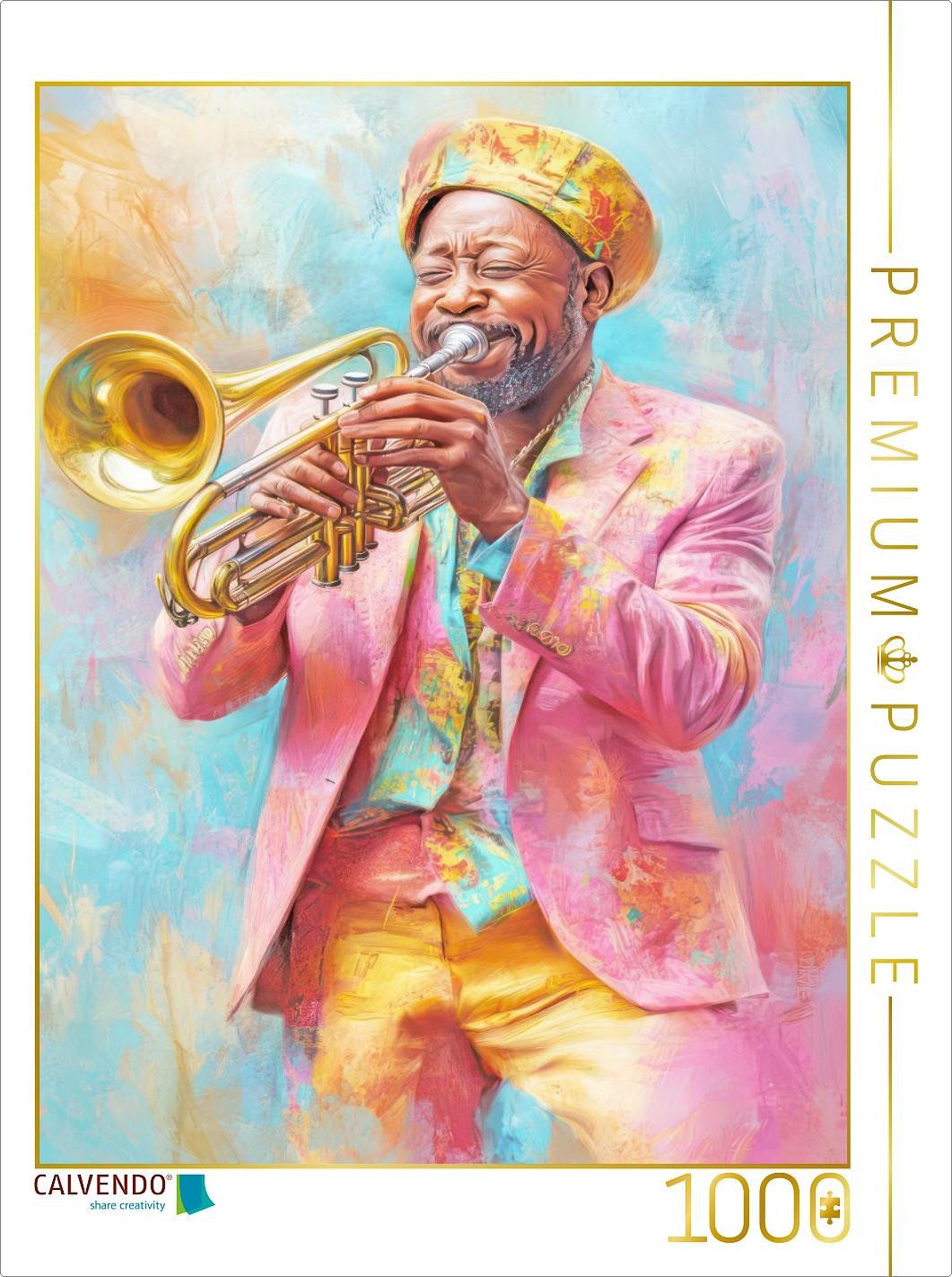 CALVENDO Puzzle CALVENDO Puzzle Musicians, 1000 pieces, finished size 25.2 × 18.9 in, 1000 Puzzleteile