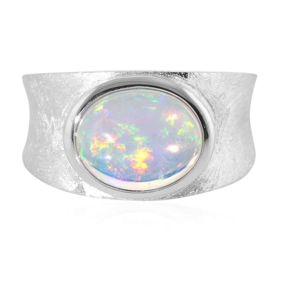 J Classics Silberring Welo-Opal-Silberring