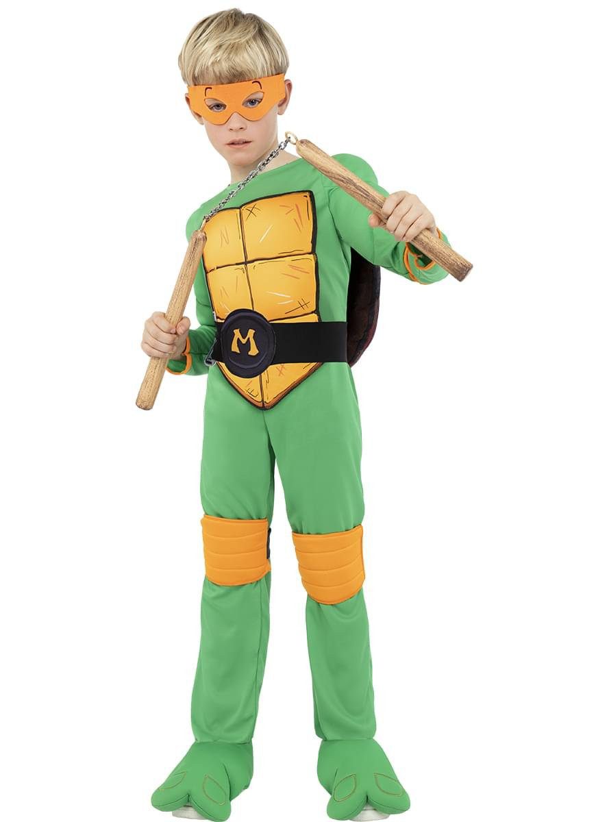 Kostüm Ninja Turtles – Michelangelo Kostüm für Kinder