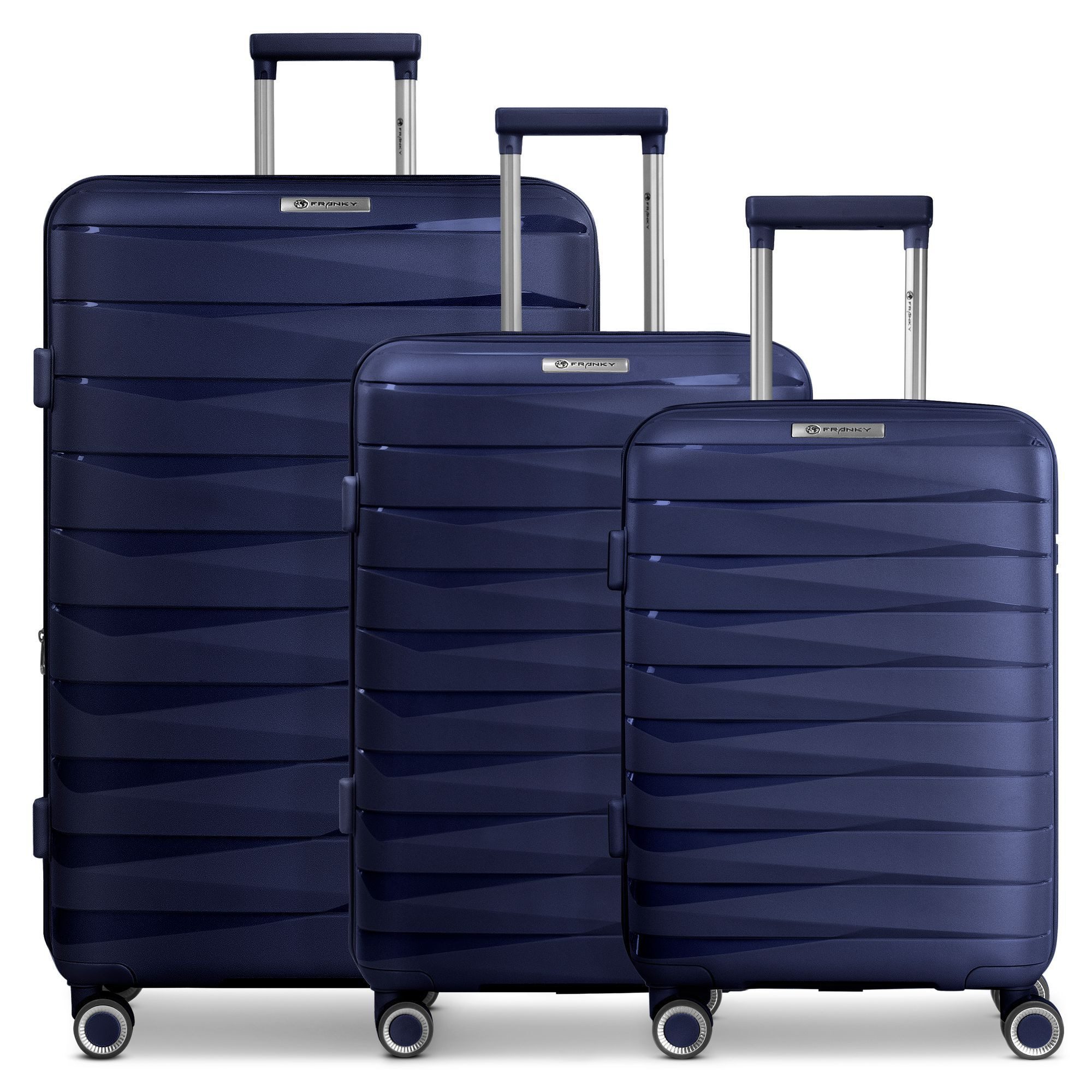 Franky Trolleyset London, 4 Rollen, (3-teilig, günstig online kaufen