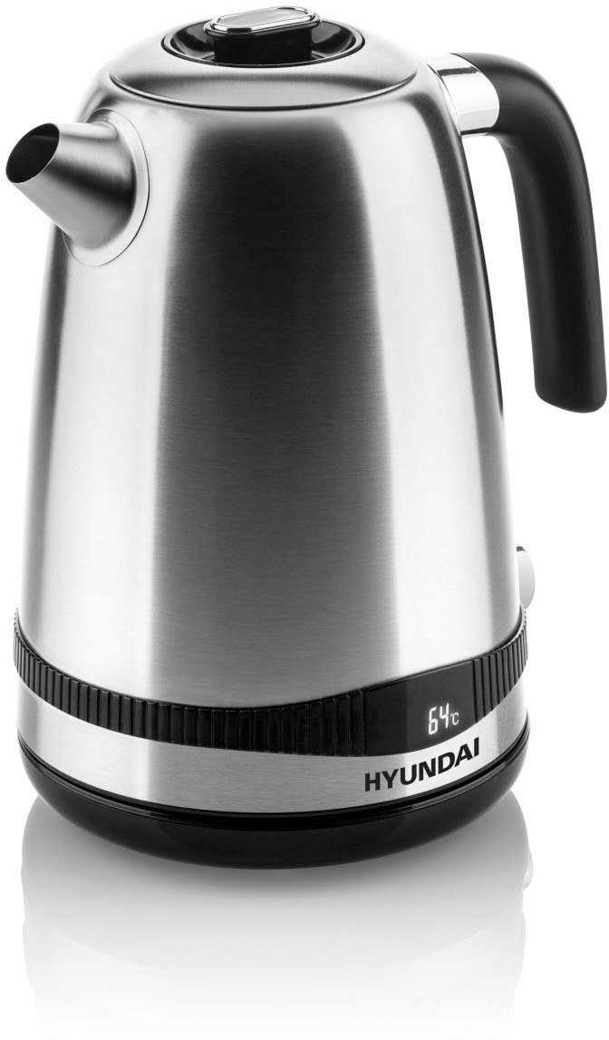 Hyundai Wasserkocher VK770, 1,7 l, 2200 W, LED, Temperatureinstellung 40-100°C, KEEP WARM-Funktion bis 120 Min.