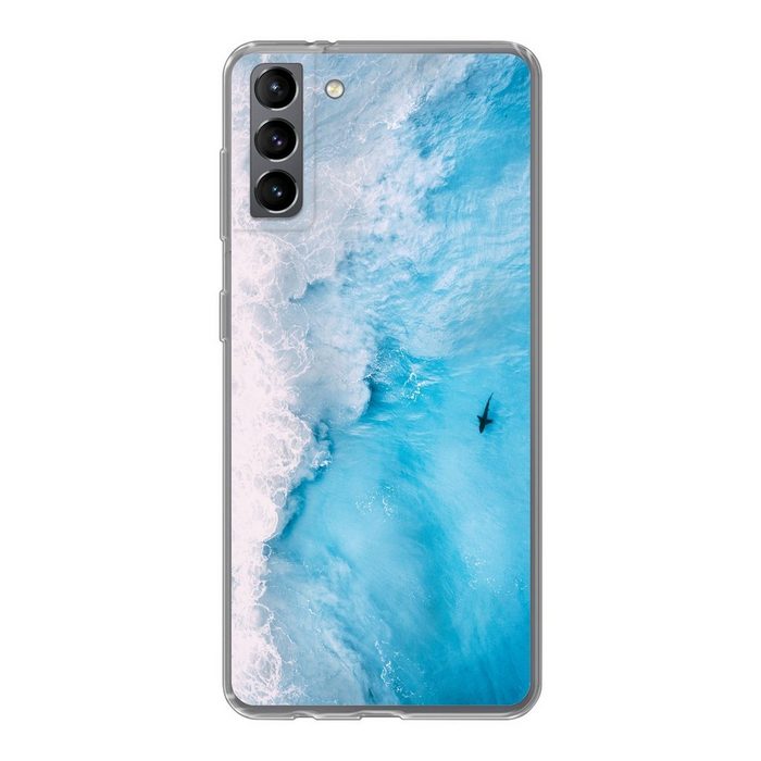 MuchoWow Handyhülle Tiere - Meer - Schaum Phone Case Handyhülle Samsung Galaxy S21 Plus Silikon Schutzhülle