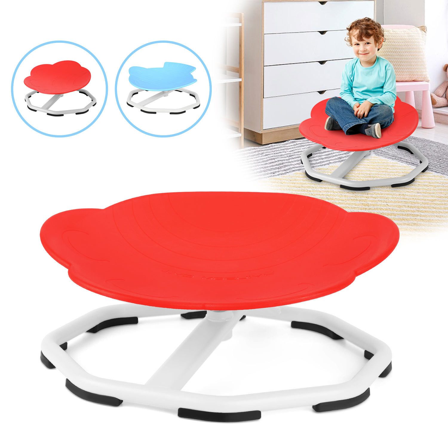Clanmacy Kinderstuhl Karussell Sensorischer Drehstuhl für Training Physisch günstig online kaufen