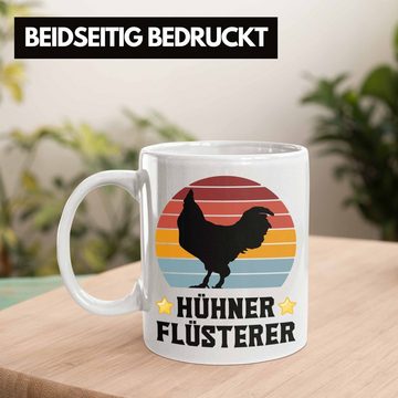 Trendation Tasse Trendation - Landwirt Spruch Geschenk Tasse Landwirtschaft Geschenke für Männer Traktor Spruch Kaffeetasse Hühner Flüsterer Bauer