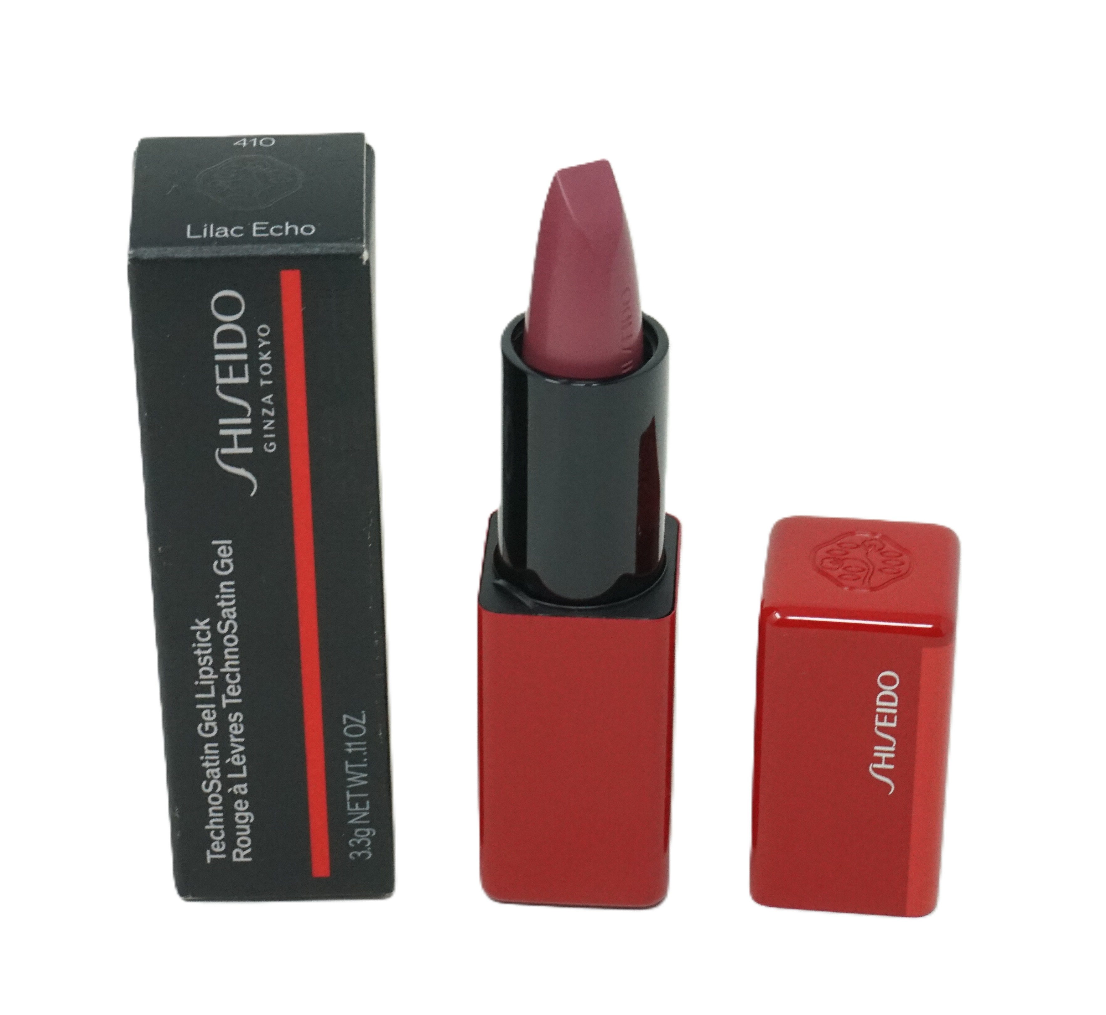 SHISEIDO Lippenstift Shiseido TechnoSatin Gel Lipstick 410 Lilac Echo 3,3g