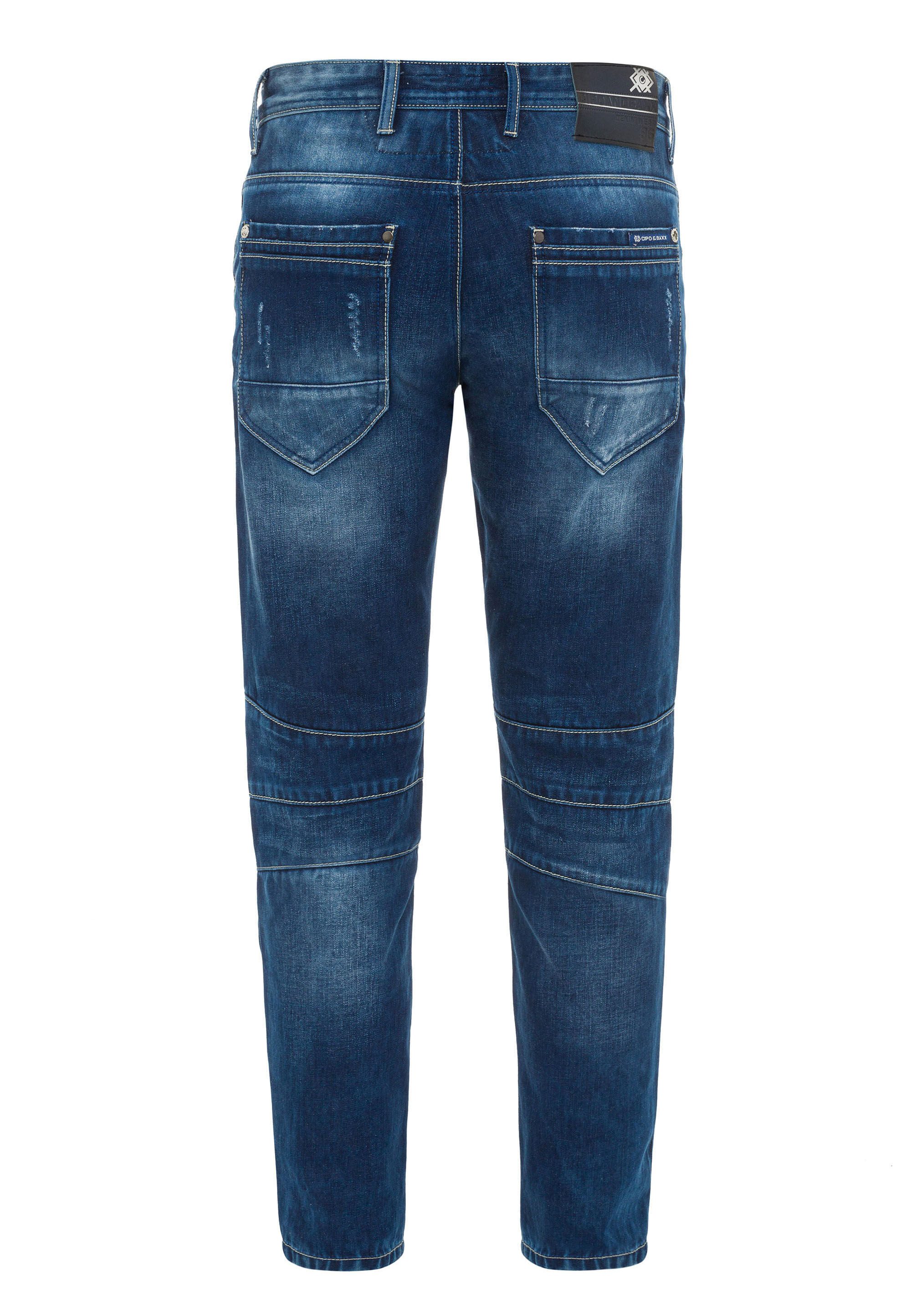 Cipo & Baxx 5-Pocket-Jeans Jeans im Used-Look