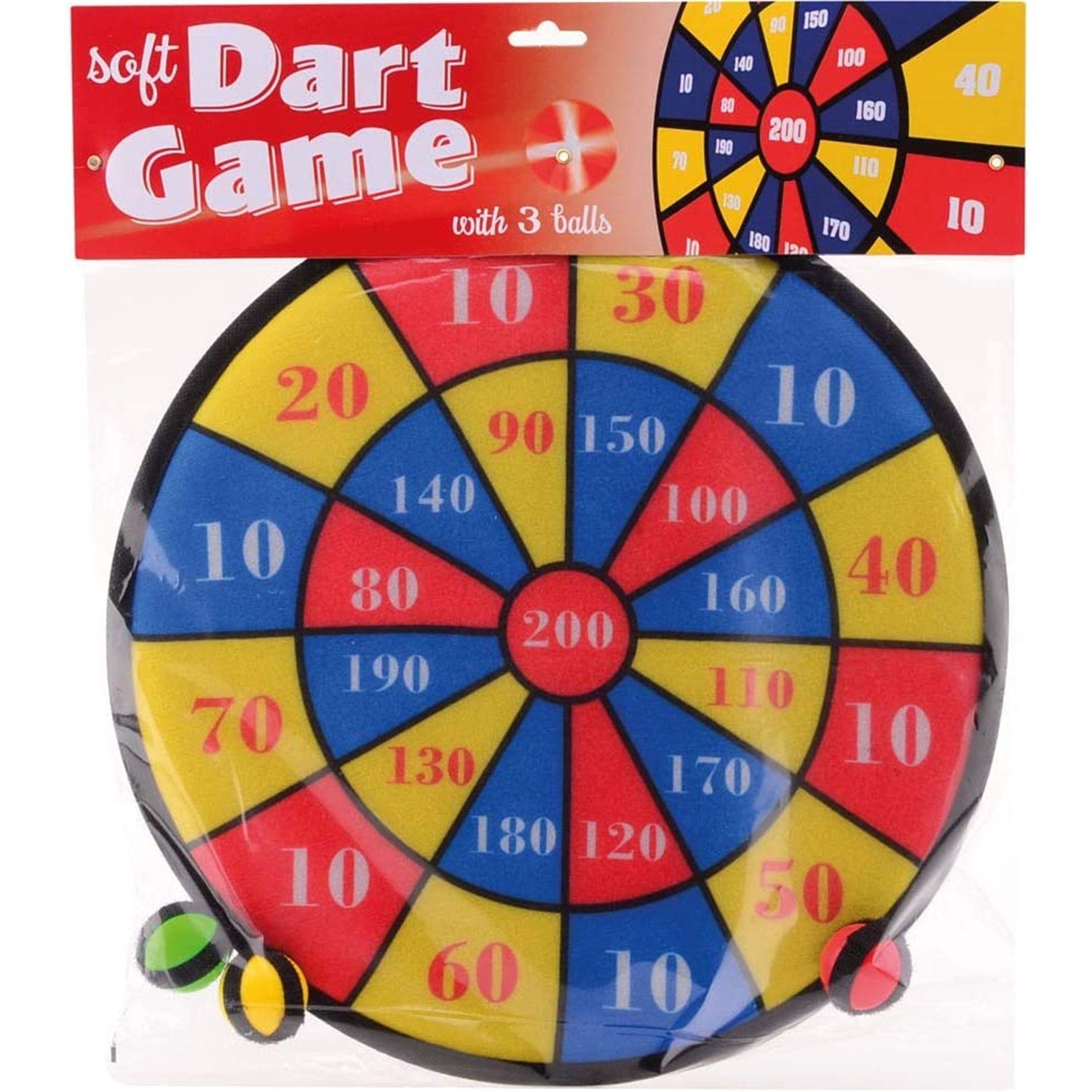 JOHNTOY Dartscheibe 29142 Soft Dart Game | Zielscheiben