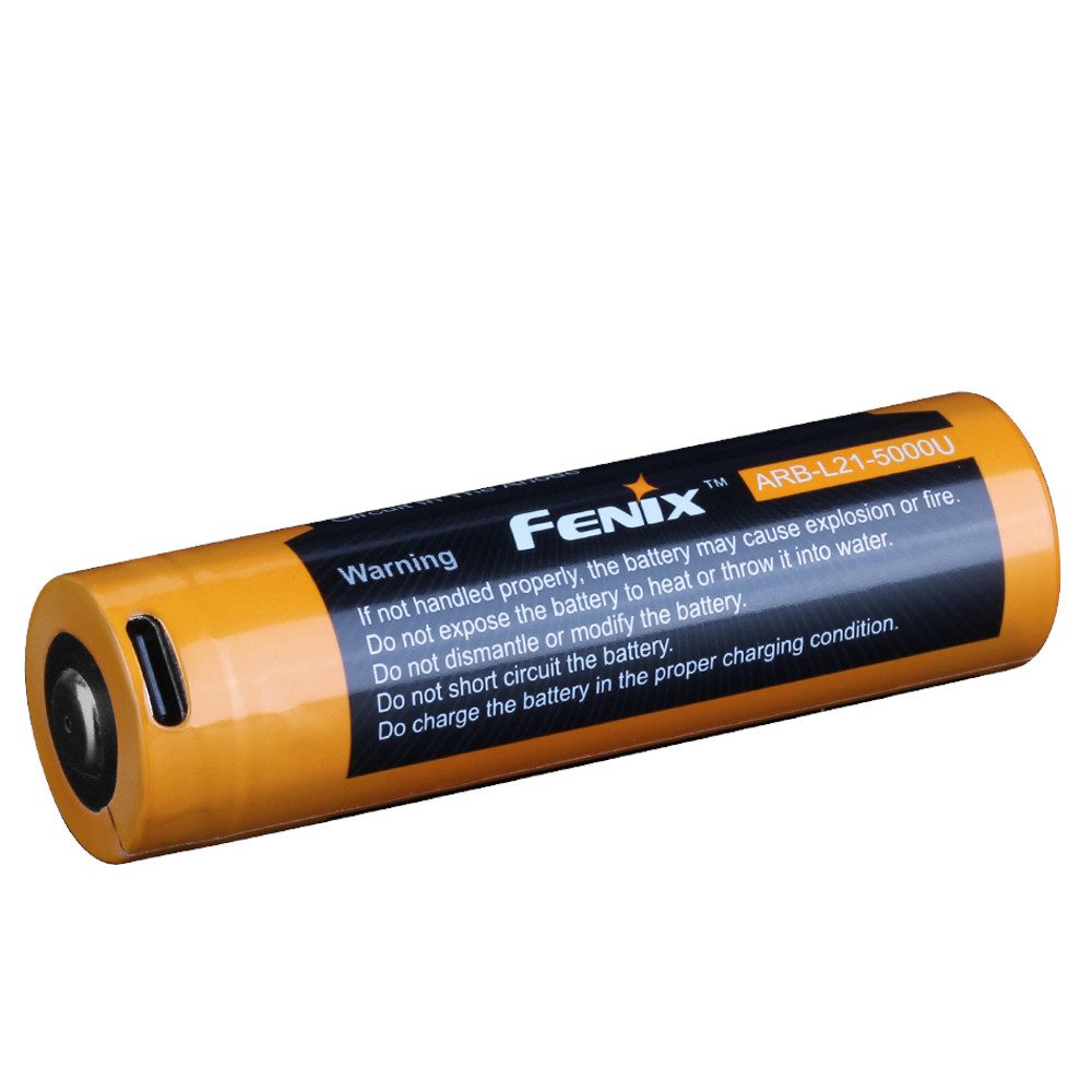 Fenix LED Taschenlampe Fenix ARB-L21 5000U Li-Ion Akku 21700