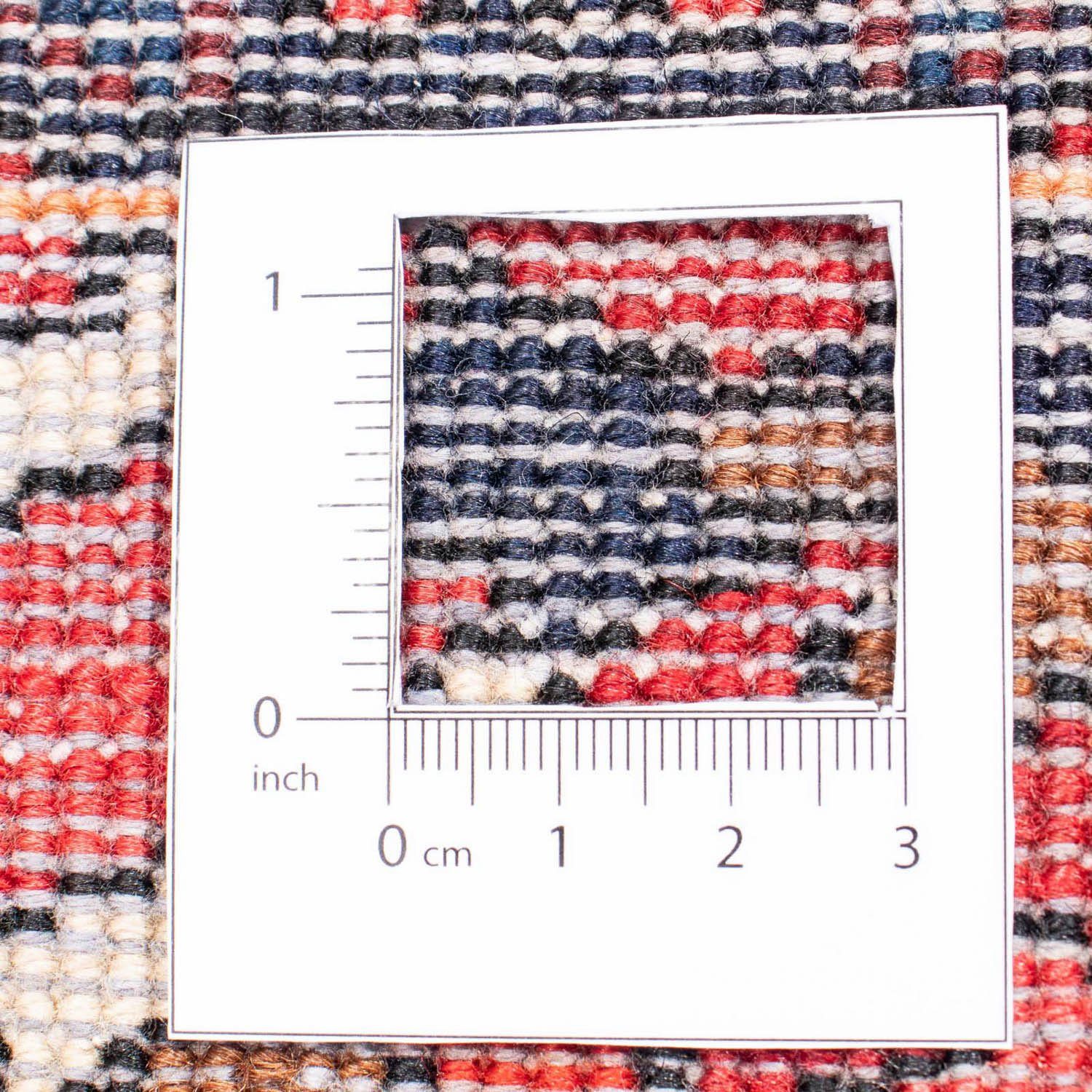 205 Zertifikat Bachtiar x 322 mit Medaillon mm, Rosso Wollteppich rechteckig, morgenland, Höhe: Unikat cm, 10