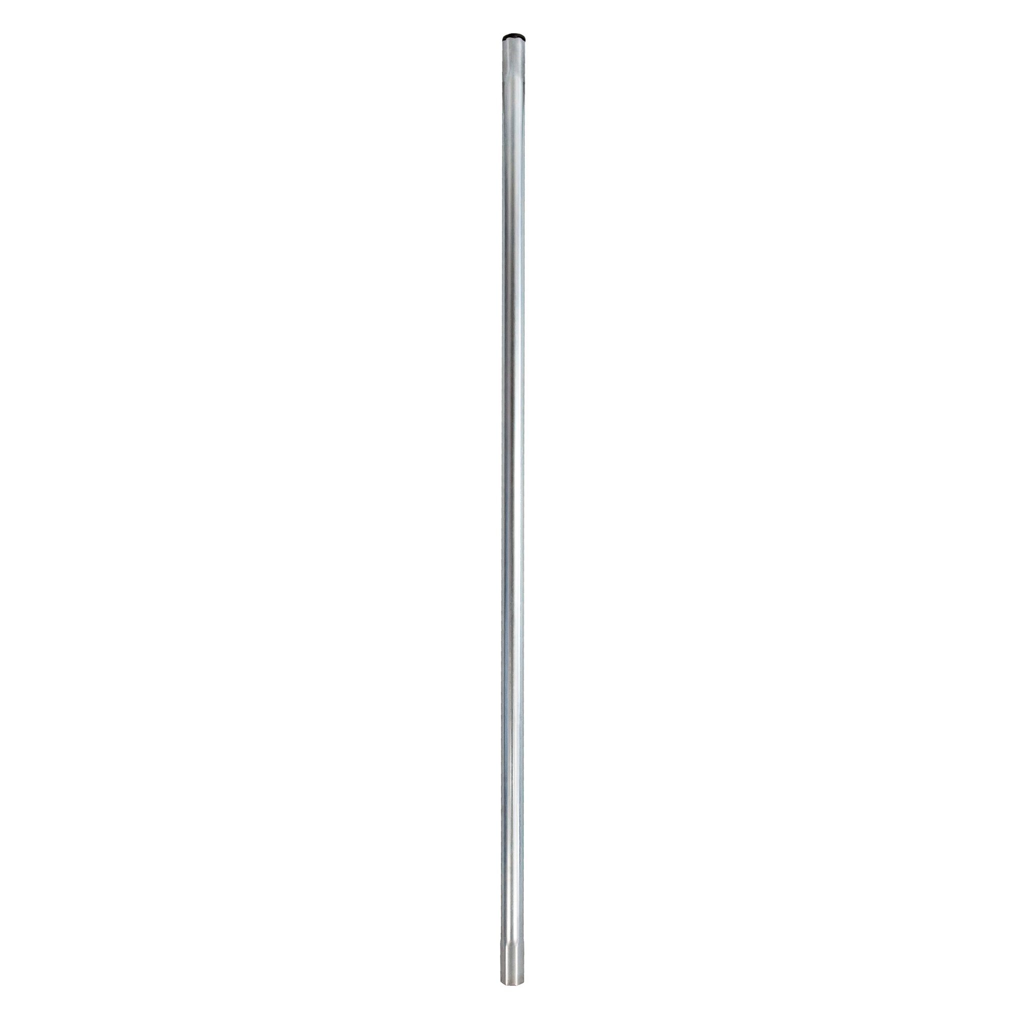 PremiumX SAT-Halterung 2x 2m Antennenmast Stahl Ø 48mm Steckmast verzinkt Mast steckbar