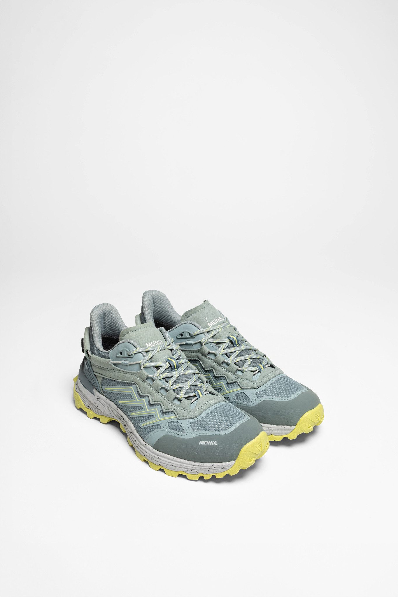 Meindl Wnderschuhe Damen Jamaica Lady GTX in Eisgrau/Gelb Outdoorschuh