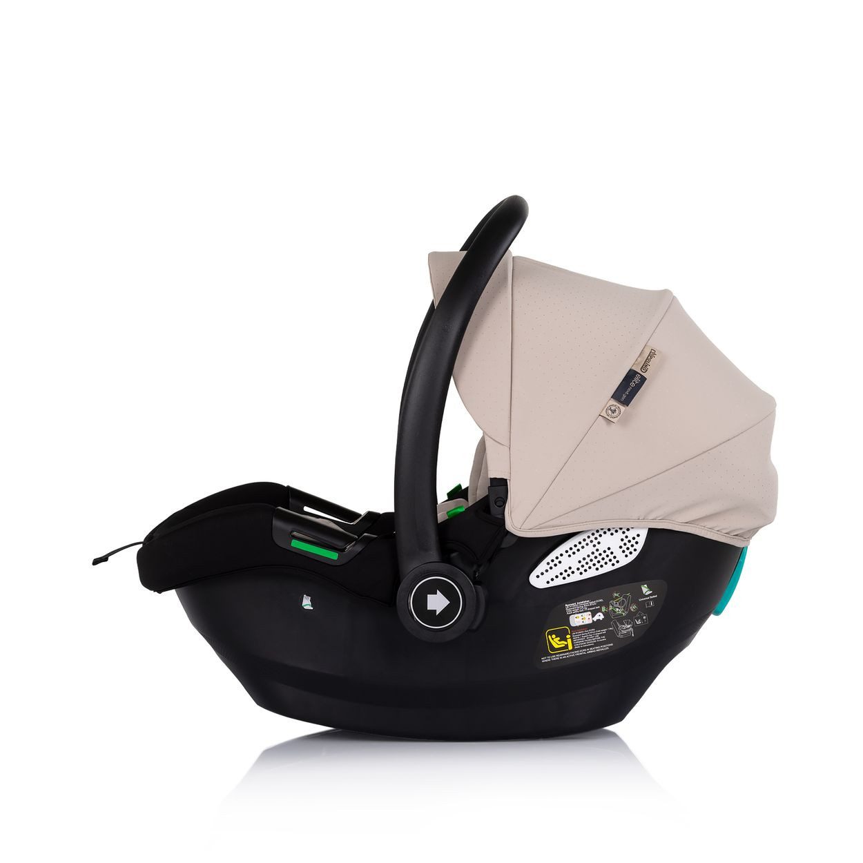 Chipolino Babyschale Elite next Gen 40-87 cm, ab: 0, bis: 1.25, i-Size Schaukelfuß Gurt 3D-Kissen