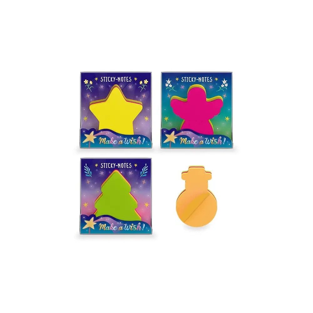 Trendhaus Buntstift MAW Sticky Notes Mini-Blöckchen 100 Bla