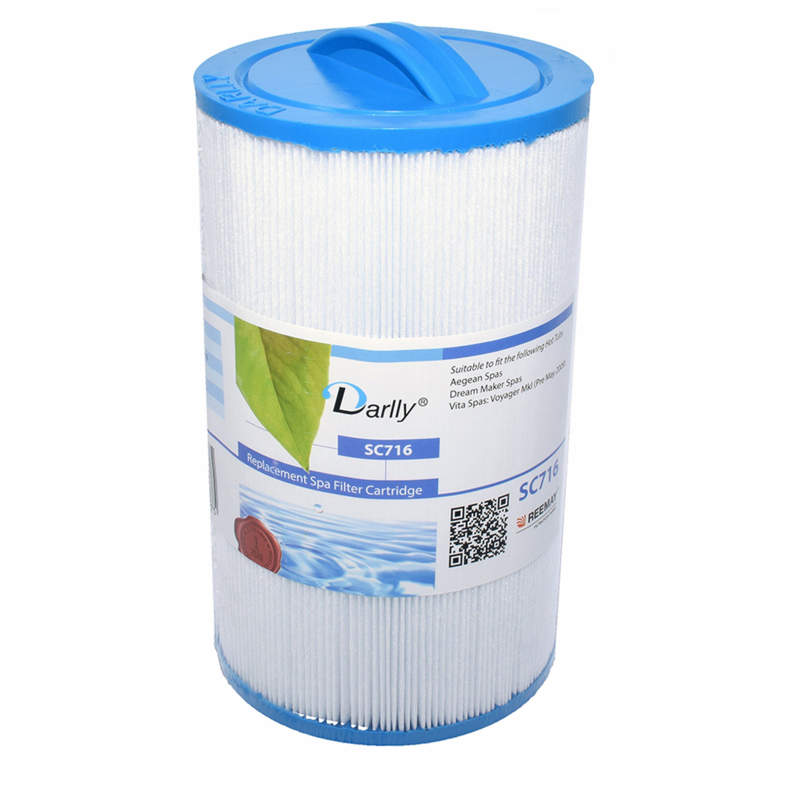 Pool-Filterkartusche Darlly SC716 Kartuschenfilter Ersatzfilter Whirlpool Aegean Dream