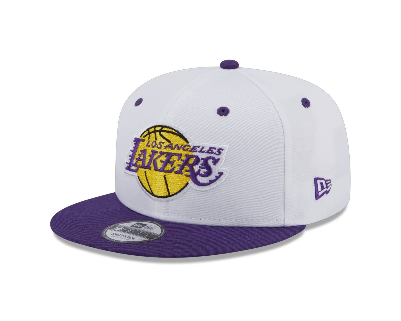 Crown Era New (1-St) Era Angeles Los White Lakers New Cap 9Fifty Cap Baseball