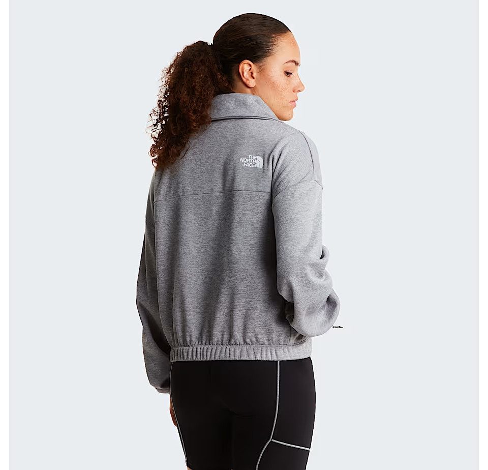 The North Face Sweatshirt W MA FLEECE INTEREST -  kurzes Damen Northface Sweatshirt 