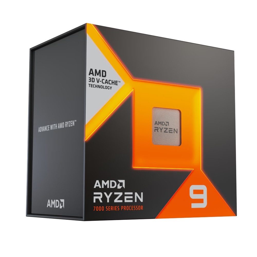 AMD Prozessor Ryzen 9 7950X3D AM5 Gaming CPU 16 Kerne bis 5,7 GHz Turbo ohne Kühler, 3D V-Cache, PCIe 5.0 Support