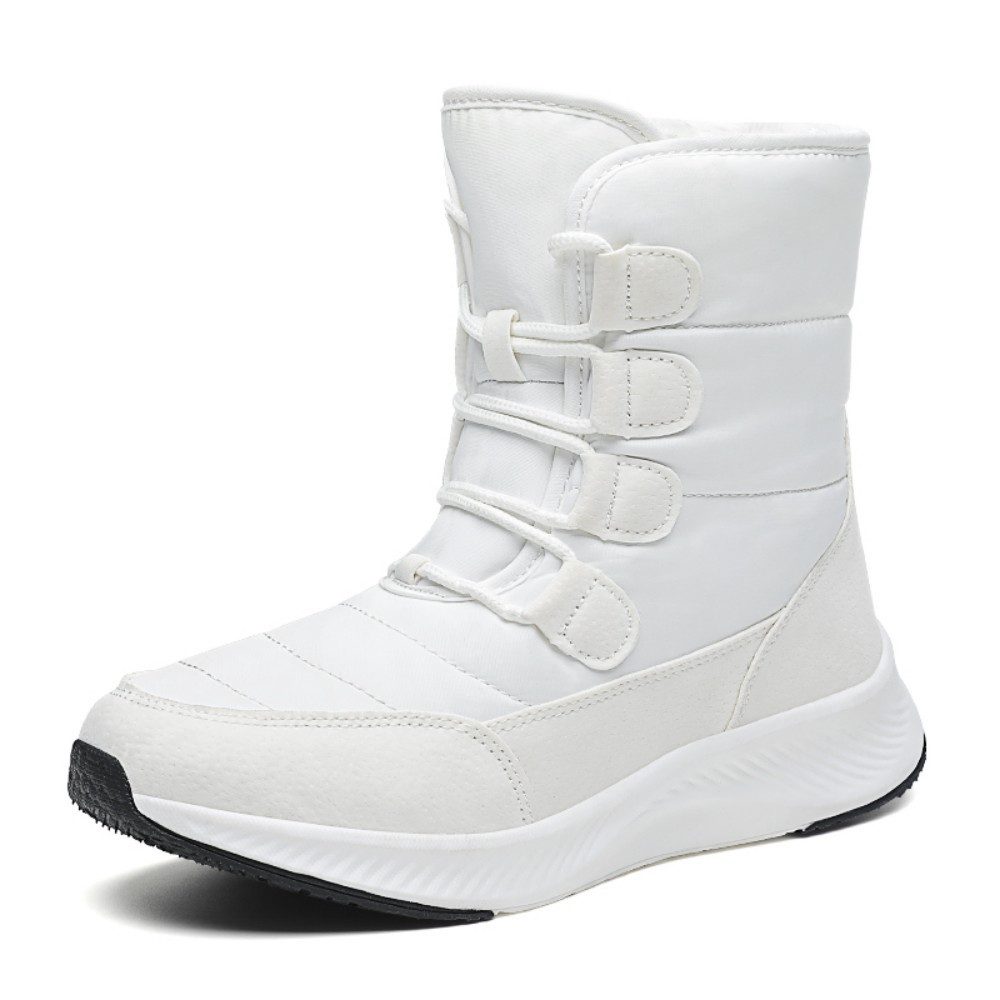 HUSK'SWARE Schneeschuhe Bequeme Damen-Winter-Schneestiefel (Warme Wanderschuhe, High-Top-Schuhe), Warme gefütterte Damen-Winterstiefel – ideal für kalte Tage