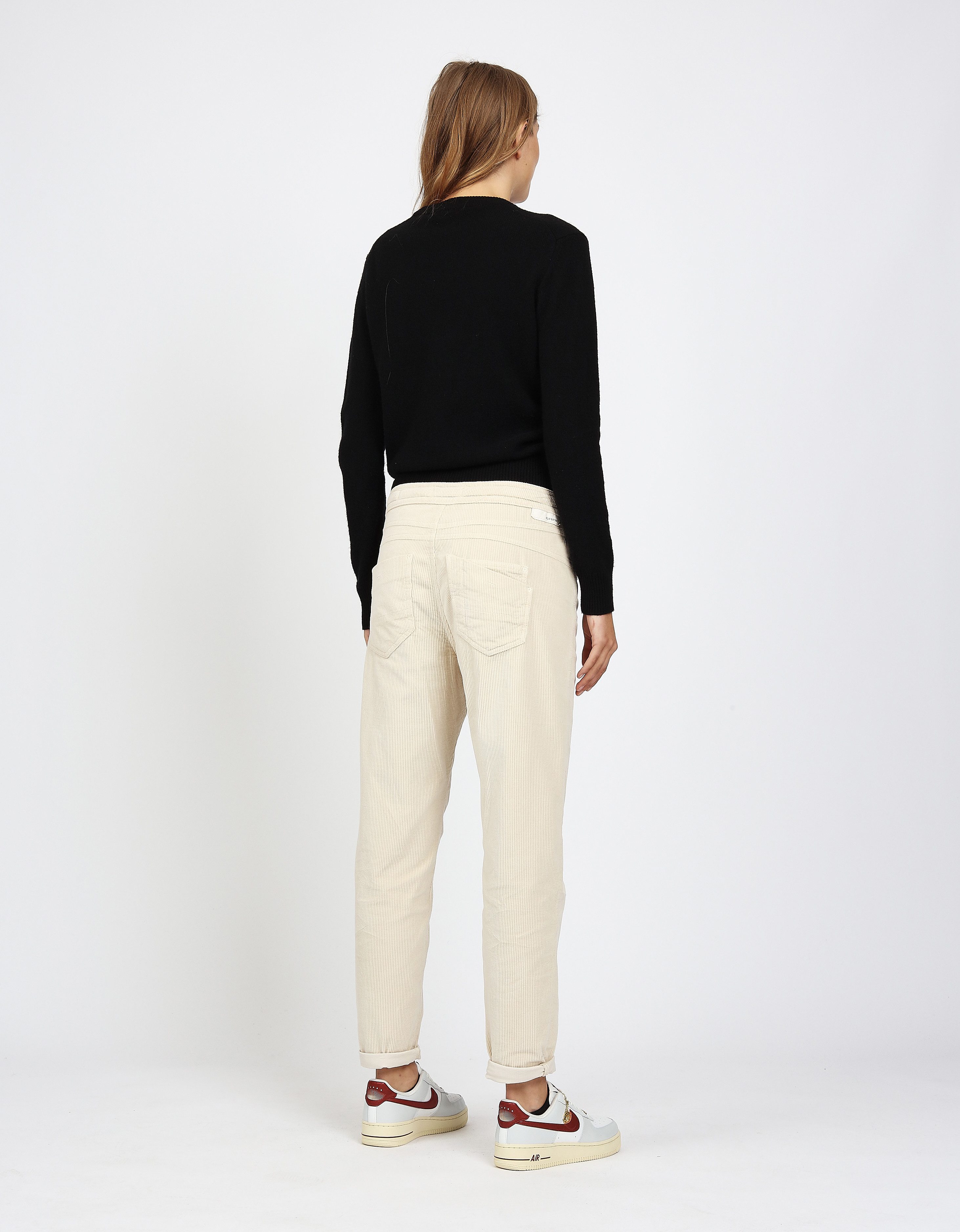GANG Cordhose 94AMELIE JOGGER mit Tunnelzug am Bund