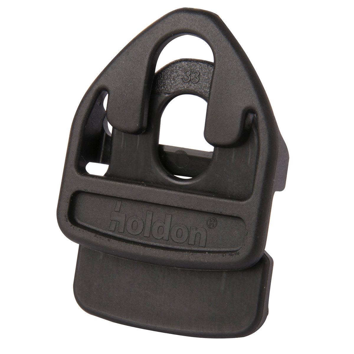 Holdon Schutzplane Holdon® XTRA Schwarz 10 Stk. Befestigungsclips Klemmöse Planenklemmen, Mehrzweckklemme Universal Clips für Stoff Sonnensegel Plane Banner