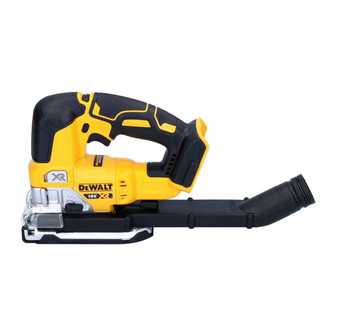 DeWalt Akku-Reciprosäge DCS 334 D2 Akku Pendelhub Stichsäge 18 V Brushless + 2x Akku 2,0 Ah