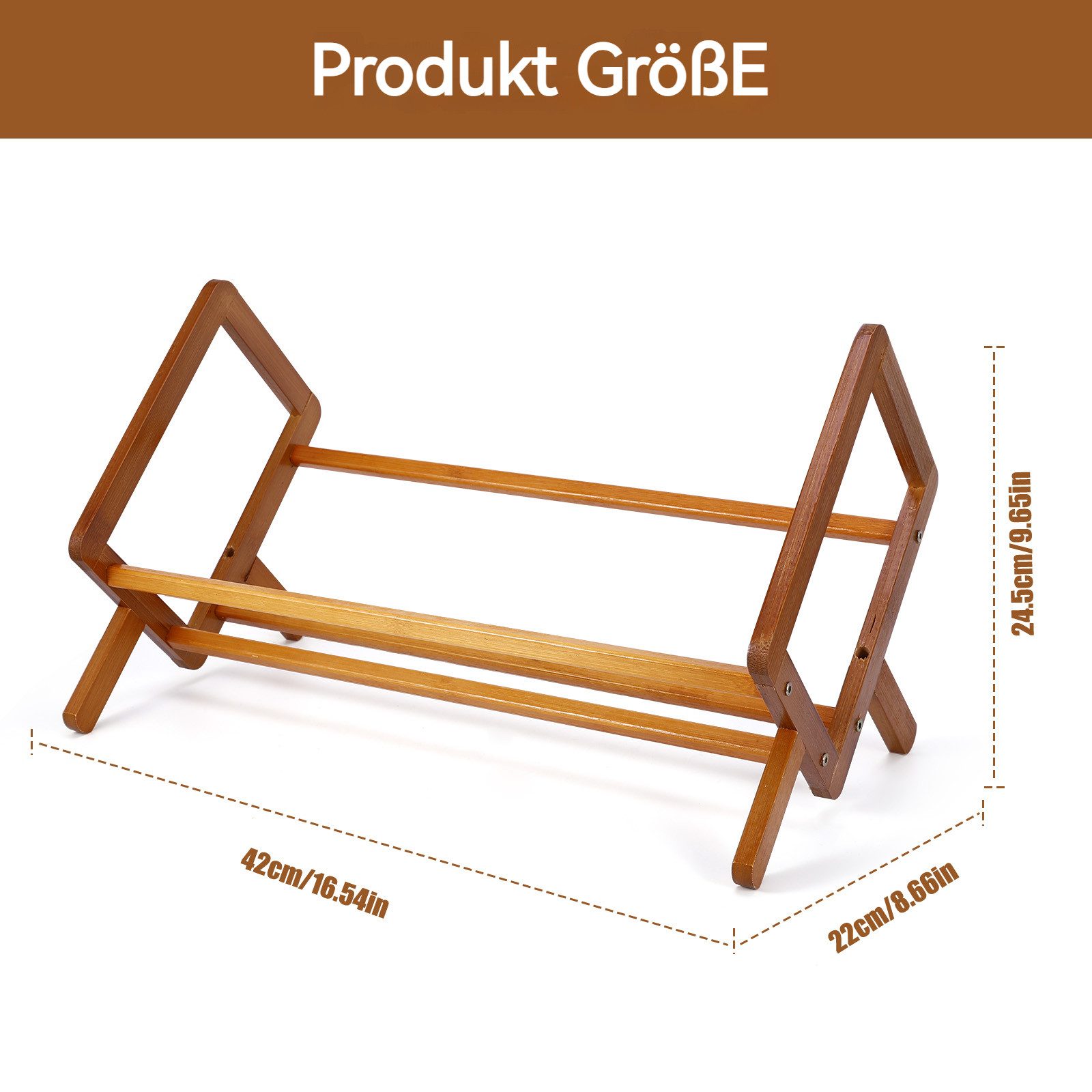 BlingBin Bücherregal Schreibtisch-Bücherregal, Organizer, Aufbewahrungsrega günstig online kaufen