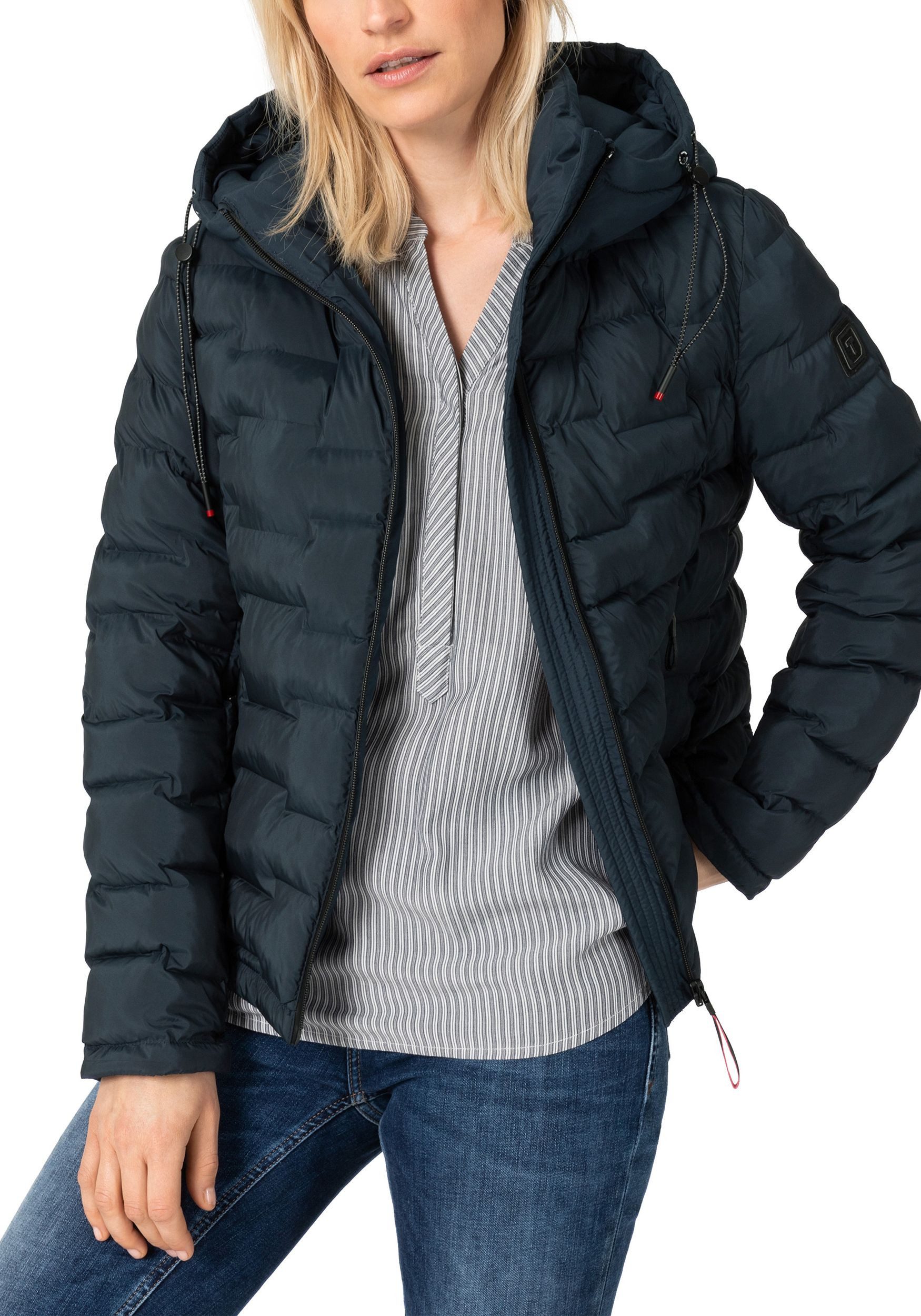TIMEZONE Blouson Puffer- wasserabweisend recycelte Wattierung Short Bonded günstig online kaufen