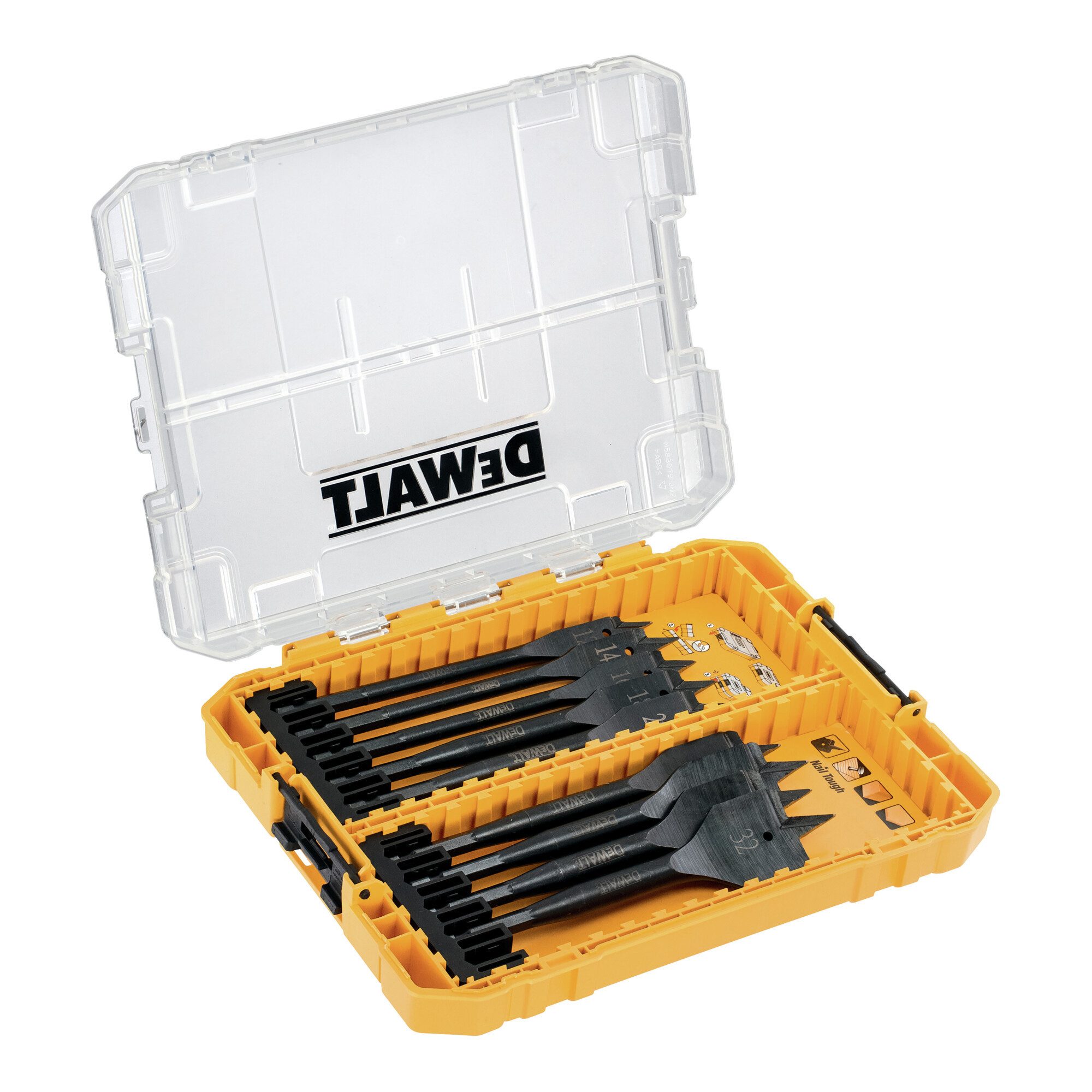 DeWalt Holzbohrer DEWALT EXTREME IMPACT® Holz-Fräsbohrer-Set 9-tlg.