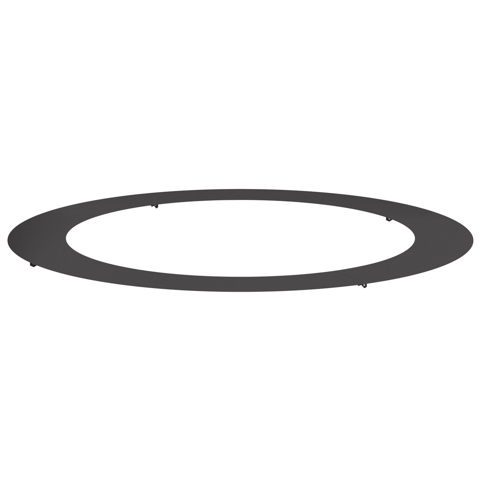 vidaXL Blumentopf Großer Metallpflanzer Schwarz Metall günstig online kaufen