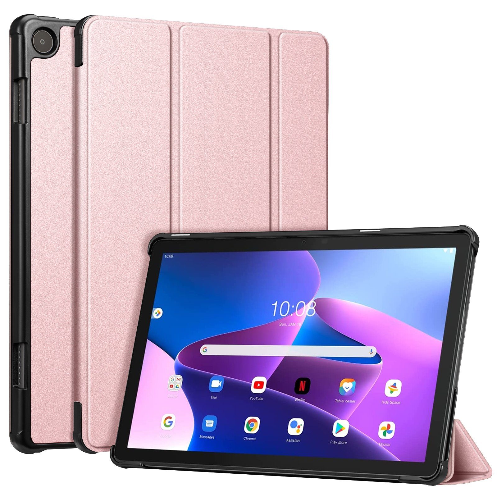 Fintie Tablet-Hülle für Lenovo Tab M10 (3. Gen) Tablet 10,1" TB-328FU/TB-328XU 10,1 Zoll, mit Auto Schlaf/Wach, Nicht für Lenovo M10 Plus (3. Gen) Tablet 10.6"