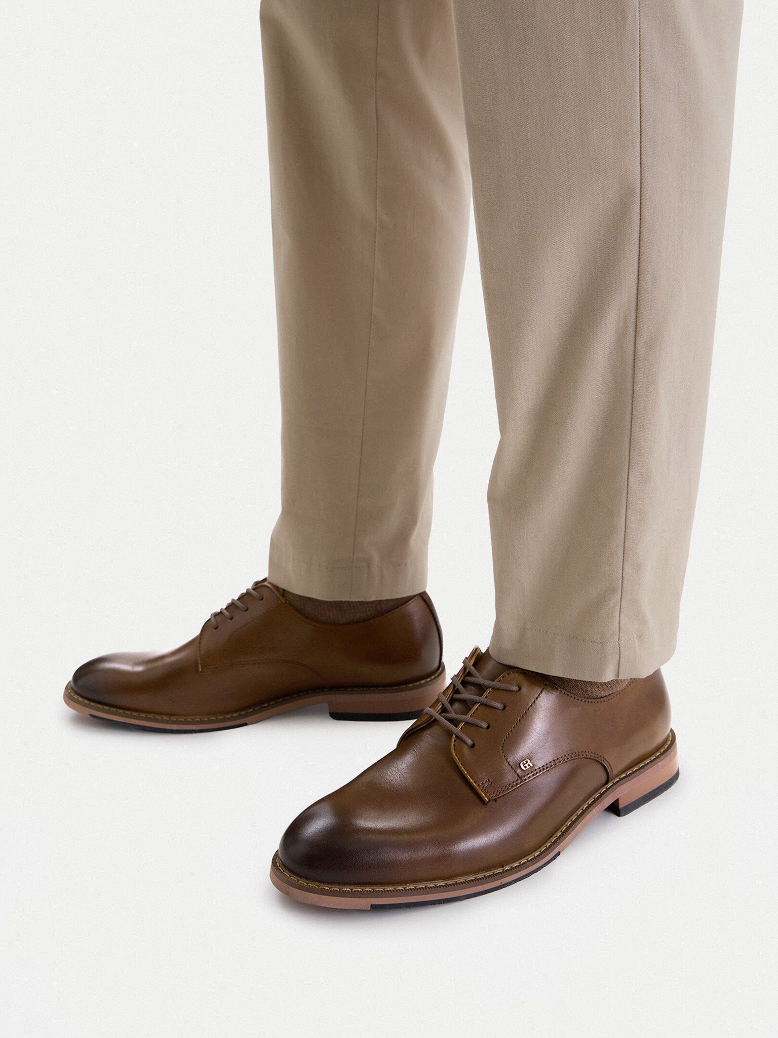 GINO ROSSI Gino Rossi Herrenschuhe Braun Gino Rossi-CEO-DANTE2-01 125 Uhr Braun Sneaker