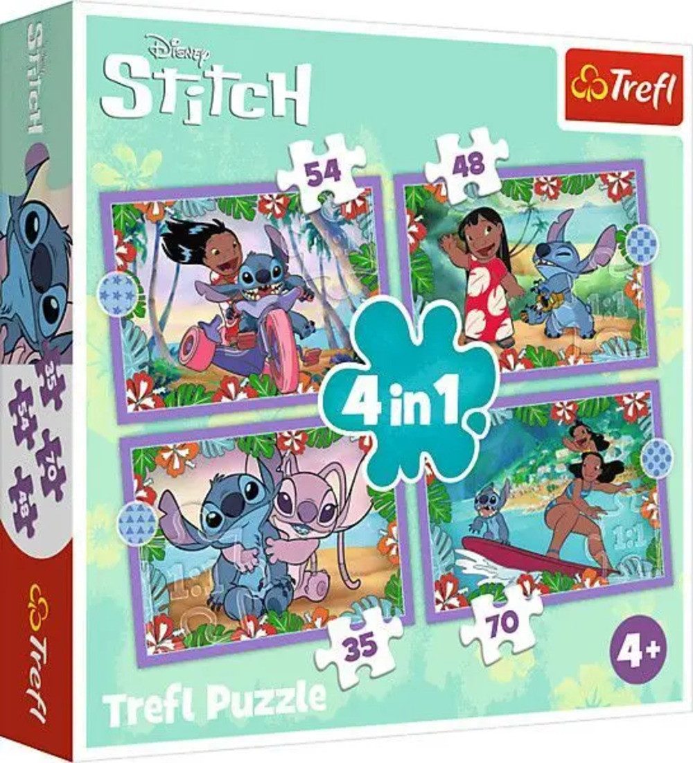 Trefl Puzzle 4 in 1 Puzzle günstig online kaufen