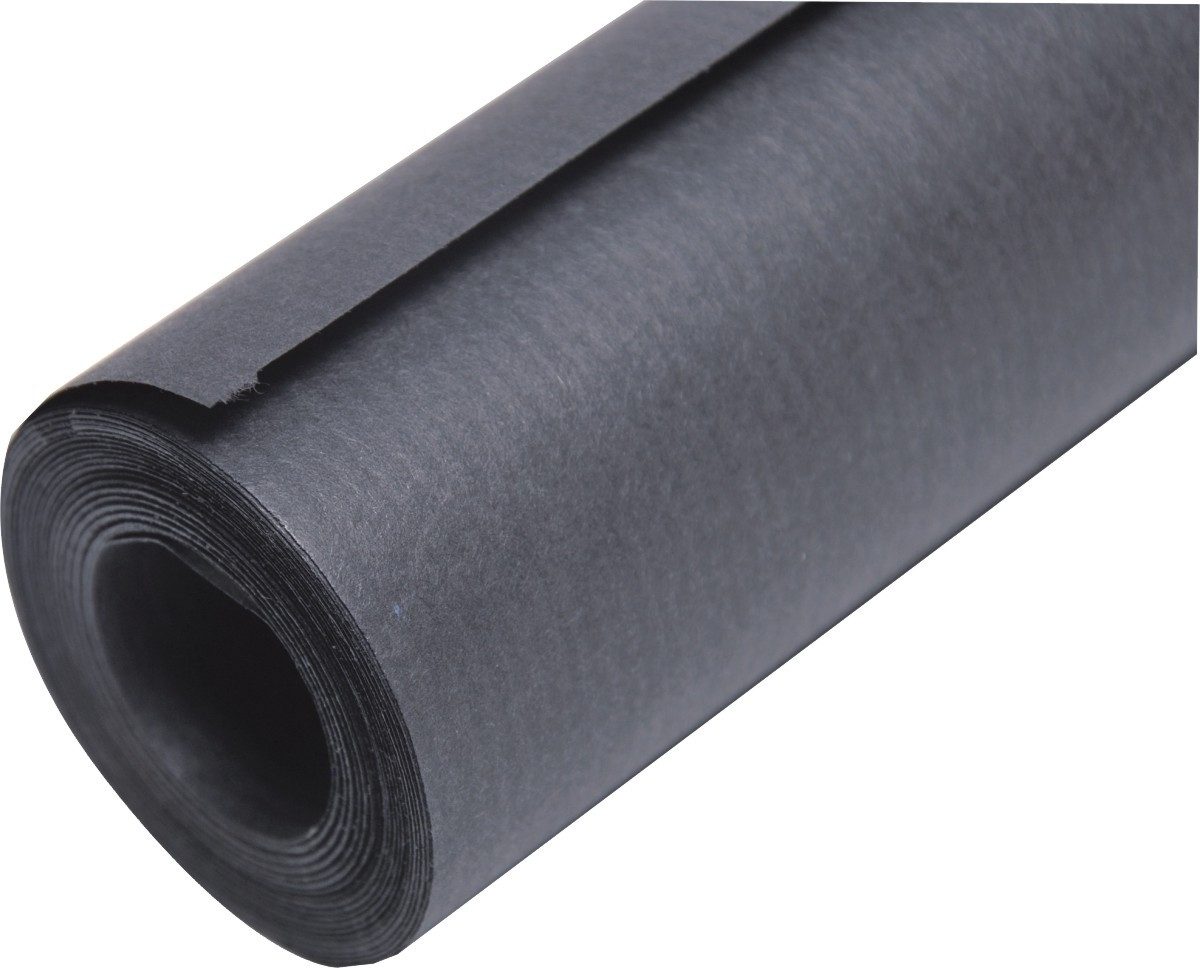 CLAIREFONTAINE Bastelkartonpapier Kraftpapier 10x0.70m 70g/qm schwarz