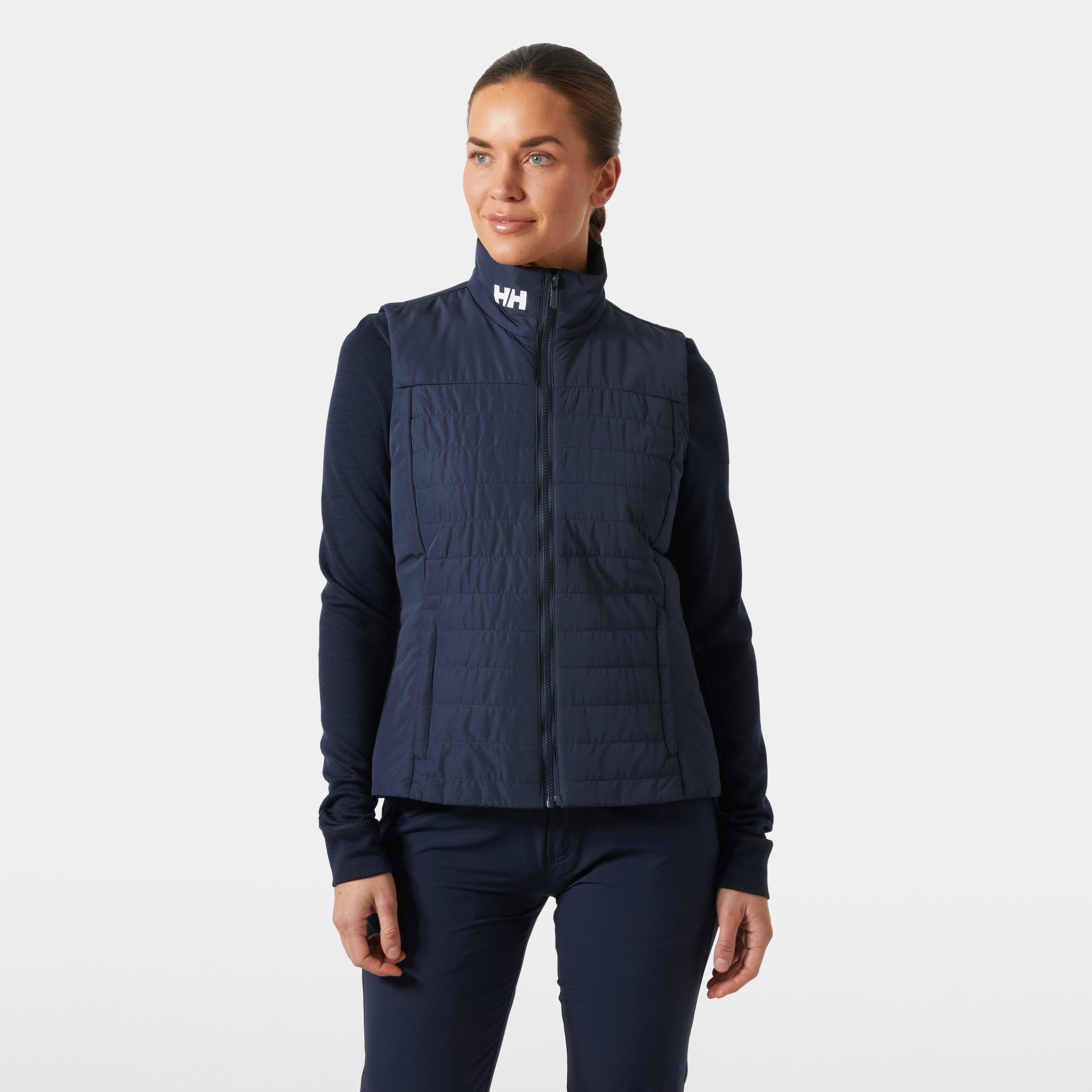 Helly Hansen Steppweste W CREW INSULATOR VEST 2.0 für Outdoor- und Streetwear-Anlässe, Wind- und wasserabweisend