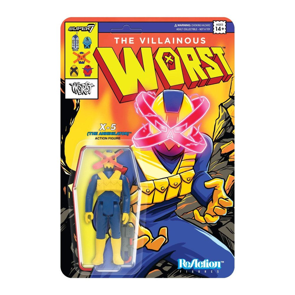 Actionfigur The Worst ReAction Actionfigur Wave 05 Mutant Team X5 The Annihilator